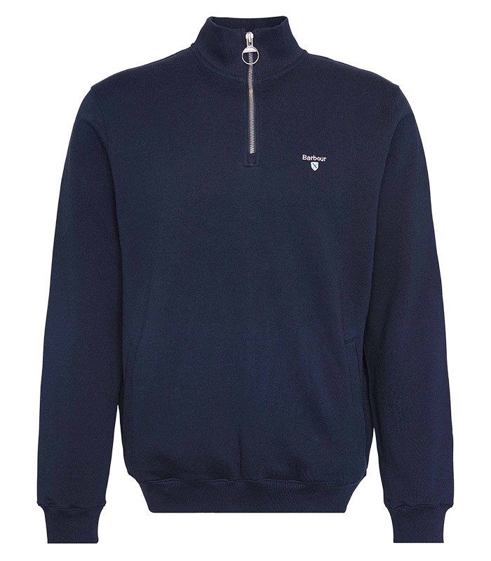 Barbour Beckhill 1/2 Zip 01d-2 Navy