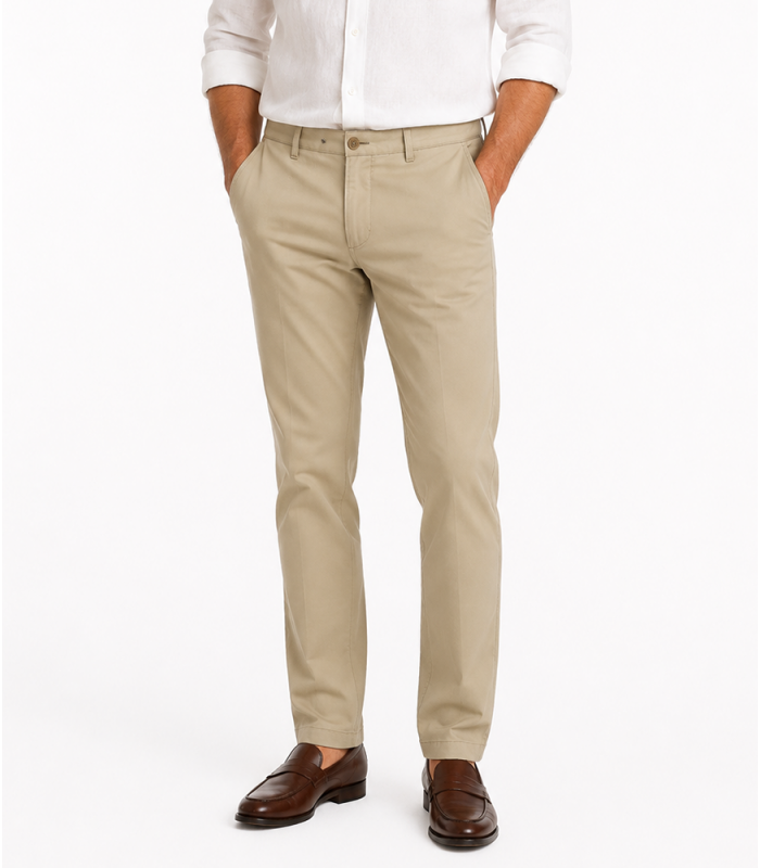 Meyer Roma Chino Trouser - Sand